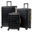 Алюминиевый чемодан на защелках Robinzon RA901-A Wellington Spinner L 76 см RA901-A-41 41 Retro Black - фото №11
