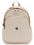 Женский рюкзак Kipling KI6371R63 Delia Medium Backpack Signature Beige