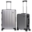 Чемодан алюминиевый на защелках Echolac CTA148-25 Shogun Classic M 68 см 1119T1148921250 Dark Grey - фото №12