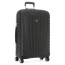 Чемодан премиум с кожаной отделкой Roncato 5222 E-Lite M Trolley 72 см 5222-0101 0101 Black - фото №1