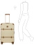 Чемодан с чехлом Bric's BBG38303 Bellagio 3.0 27″ Spinner M 70 см Expandable BBG38303.014 014 Cream - фото №7