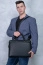 Мужская кожаная сумка Ego Favorite 031-1495-01 с отделением для ноутбука 14″ 033-1495-01 Black - фото №4