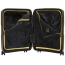 Чемодан на колёсах Robinzon RP123-2 Santorini Contrast Spinner S 55 см RP123-2-31 31 Brilliant Black - фото №2