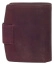 Кожаный женский кошелек Tony Perotti 781060 Bruciato 781060/24 Бордовый - фото №5