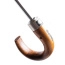 Зонт мужской автоматический с деревянной ручкой Doppler 74866 Fiber Magic Mini Strong купол 99 см 74866FG Black - фото №7