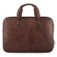 Кожаная сумка для документов Tony Perotti 740022 Vintage 740022/2 2 Коричневый - фото №4