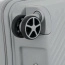 Чемодан на колёсах 4 Roads 8001 (24″) Spinner M 65 см 8001 (24") Серый - фото №5