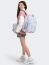 Женский рюкзак Kipling KI48512FW Seoul Large Backpack 15″ Aqua Flowers