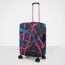 Чехол на средний чемодан Eberhart EBH974-M Suitcase Cover M EBH974-M Colourfly - фото №1