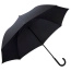 Зонт-трость автоматический для двоих Doppler 71666 Fiber Golf Blackstar купол 131 см 71666 Black - фото №5