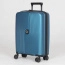 Чемодан GSpace 119FOC-S Focus Spinner S 55 см 1208 Blue - фото №1