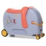 Детский чемодан-каталка делюкс Samsonite CT2-81001 Dream Rider Deluxe Elephant Lavend