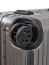 Алюминиевый чемодан на защелках Robinzon RA902-A Wellington Spinner M 67 см RA902-A-55 55 Galaxy Grey - фото №7