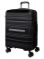 Чемодан с портпледом и амортизаторами Eberhart 01B*424 Bounce Spinner M 68 см Expandable 01B-009-424 009 Black - фото №1