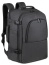 Рюкзак для ноутбука Rivacase 8465 Tegel Coated ECO Travel Laptop Backpack 17.3″ 8465 Black - фото №1