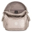 Женский рюкзак Kipling K1564148I City Pack S Small Backpack Metallic Glow