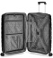 Чемодан Roncato 418252 Skyline 2.0 Spinner M 70 см Expandable 418252-01 01 Black - фото №2