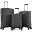 Чемодан на 4 колесах 4 Roads 6310 (20″) Spinner 55 см Expandable 6310 (20") Чёрный - фото №10