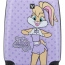 Детский набор чемодан, рюкзак, мешок и пенал Roncato 441010 Looney Tunes Kids Junior Trolley 50 см