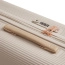 Чемодан с алюминиевой балкой Echolac 1125T1301-240 Dynasty VLX M 70 см 1125T1301938240 White - фото №9