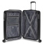 Чемодан на колёсах Roncato 419757 Airglam 2.0 Trolley M 68 см Expandable 419757-01 01 Black - фото №2