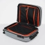 Чемодан с портпледом, амортизаторами и стопором Eberhart 07L*420 Lotus 2.0 S 55 см USB  07L-008-420 008 Silver - фото №2