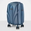 Чемодан с портпледом, амортизаторами и стопором Eberhart 07L*420 Lotus 2.0 S 55 см USB  07L-011-420 011 Blue Brilliant - фото №1