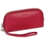 Женская косметичка-клатч Ego Favorite 306-0104 из натуральной кожи 306-0104 Рубиновый - фото №1