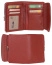 Средний женский кошелек Ego Favorite 306-0312М из натуральной кожи 306-0312М Рубиновый - фото №2
