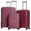 Чемодан на колёсах Robinzon RP123-3 Santorini Deluxe Spinner S 55 см USB RP123-3-29 29 Wine Red - фото №10