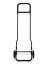 Хозяйственная сумка-тележка Garmol 218G2 BQ Bosque на шасси G2 218G2 BQ C-657 C-657 Черный/Желтый - фото №3