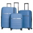 Чемодан на колёсах Robinzon RP2153-S Madeira Space Spinner S 55 см Exp RP2153-S-33 33 Light Blue - фото №11