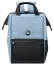 Городской рюкзак Delsey 001632610 Turenne Soft Backpack 14″ RFID 00163261022 22 Blue Grey - фото №7