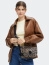 Сумка женская на плечо Kipling KI62376JP Abanu M Medium Crossbody Wild Leopard