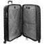 Чемодан премиум с кожаной отделкой Roncato 5221 E-Lite L Trolley 80 см 5221-0101 0101 Black - фото №2