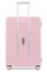 Чемодан на защелках с колесами Hinomoto Echolac PW004-28 Fusion Frame Suitcase L 76 см 1123TW004710280 Pink - фото №5