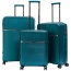 Чемодан на колёсах Robinzon RP113-3 Madeira Deluxe Spinner S 55 см USB RP113-3-82 82 Deep Ocean - фото №10