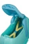 Детский чемодан-каталка с поворотными колесами Samsonite CT2-11001 Dream Rider Deluxe Elephant Blue CT2-11001 11 Elephant Blue - фото №2