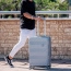 Чемодан American Tourister 81G*002 Flylife Spinner 67 см Expandable 81G-25002 25 Sky Silver - фото №3