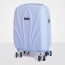 Чемодан с портпледом, амортизаторами и стопором Eberhart 07L*420 Lotus 2.0 S 55 см USB  07L-032-420 032 Serenity - фото №1
