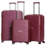 Чемодан на колёсах Robinzon RP121-3 Santorini Deluxe Spinner L 77 см RP121-3-29 29 Wine Red - фото №10