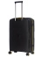 Чемодан на колёсах Robinzon RP6122-N Santorini Contrast DLX Spinner M 67 см RP6122-N-61 61 Imperial Black - фото №3