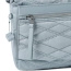 Стеганая сумка для планшета Hedgren HIC176M Inner City Eye M Quilted Shoulder Bag 10.1″ RFID HIC176M/868-09 868 Pearl Blue Quilt - фото №7