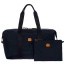 Складная дорожная сумка и кросс-боди 2 в 1 Bric's BXG40203 X-Collection X-Bag 18″ Folding Duffle BXG40203.050 050 Ocean Bluе - фото №8