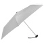 Зонт легкий плоский механический Doppler 722863 Carbonsteel Mini Slim купол 88 см 7228632704 Grey - фото №6