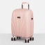 Чемодан с портпледом, амортизаторами и стопором Eberhart 07L*420 Lotus 2.0 S 55 см USB  07L-017-420 017 Pearl Beige - фото №1