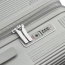 Чемодан на колёсах Roncato 419753 AirGlam Cabin Trolley 55 см Expandable 419753-32 32 Pearl Grey - фото №13