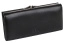 Женский большой кошелек Ego Favorite 306-0014М из натуральной кожи с рамочным замком 306-0014М Чёрный - фото №1