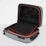 Чемодан с портпледом, амортизаторами и стопором Eberhart 07L*420 Lotus 2.0 S 55 см USB  07L-008-420 008 Silver - фото №3