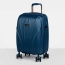 Чемодан с портпледом, амортизаторами и стопором Eberhart 07L*420 Lotus 2.0 S 55 см USB  07L-013-420 013 Dark Blue - фото №1
